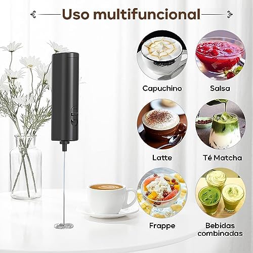 Batidor - Espumante - Eléctrico de Leche – Espuma Perfecta en Segundos