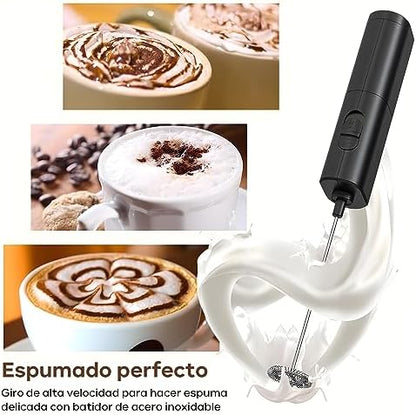Batidor - Espumante - Eléctrico de Leche – Espuma Perfecta en Segundos