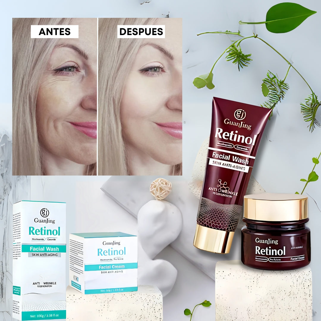 KIT REJUVENECEDOR DE PIEL DE RETINOL GUANJING