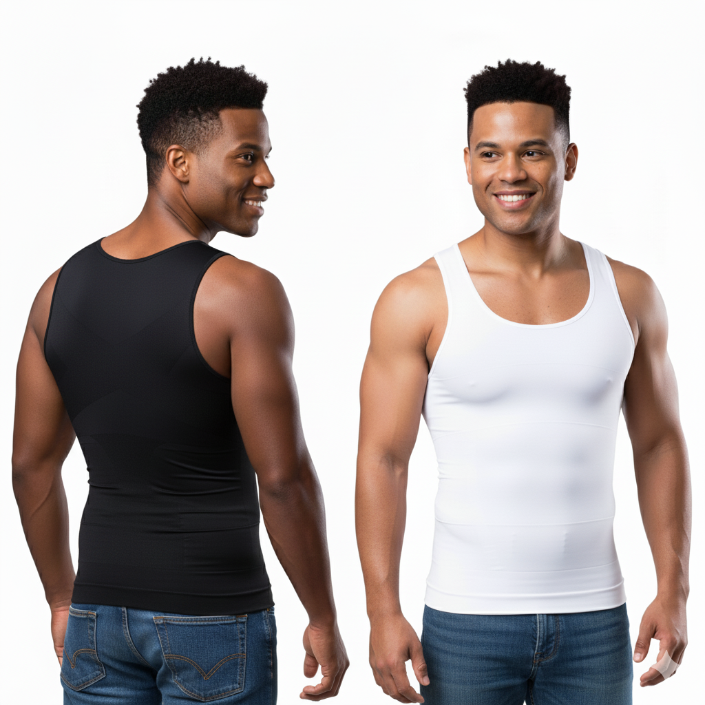 Camiseta de Compresión | Oculta la barriga, Define Pecho y Moldea tu Figura