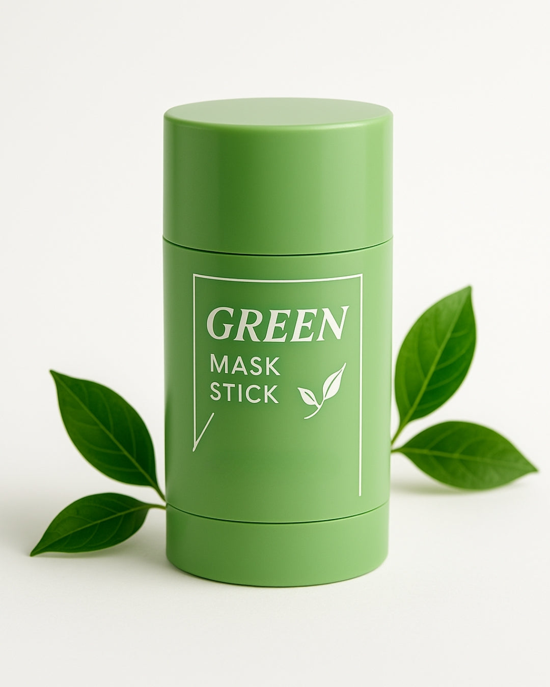 Mascarilla Facial en Barra de Té Verde – Piel Limpia y Fresca en Segundos