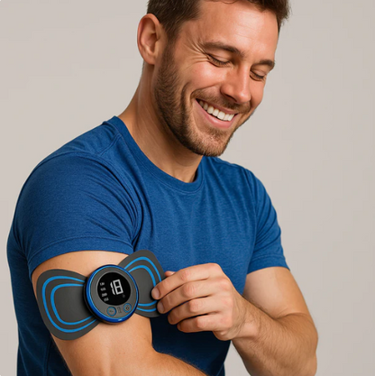 Combo de Masajeador de Pies + Mini Masajeador Muscular – Alivio total en casa | Recargables y portátiles