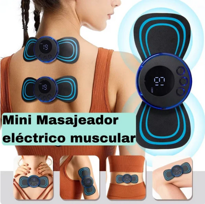 Combo de Masajeador de Pies + Mini Masajeador Muscular – Alivio total en casa | Recargables y portátiles