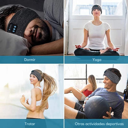 Banda de Audio Ultra-Plana | Dormir y Gym