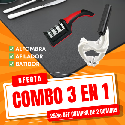 ¡Cocina con facilidad! Combo Cocina 3 en 1